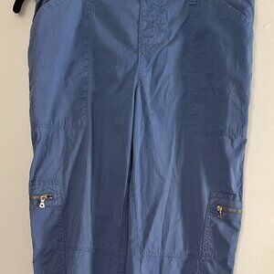 Rafaella SZ 8  Ripstop  Cinch-Ankle Cargo Pants Outdoors Vacation Spring Summer